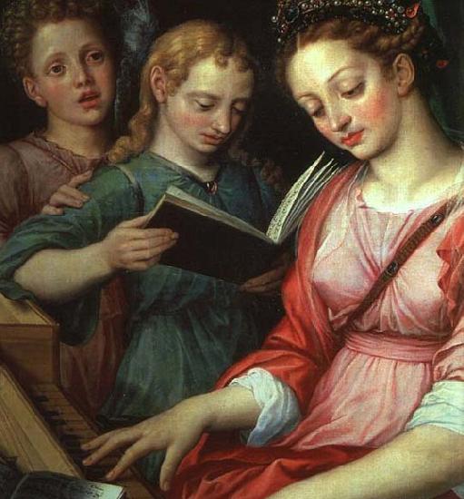 COXCIE, Michiel van Saint Cecilia China oil painting art